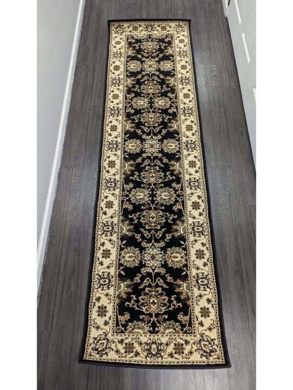Thomasville Timeless Classic Minerva Black Runner Rug